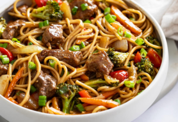 Beef Lo Mein Noodles