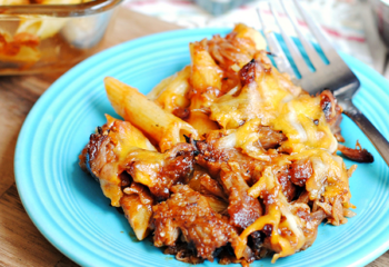 BBQ Chicken Protein Mac and Cheese