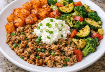 Turkey Sweet Potato Bowl