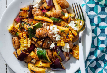 Gnocchi with Summer Vegetables & Chicken