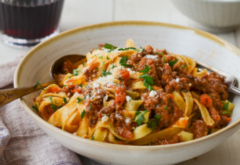 Fettuccine Bolognese