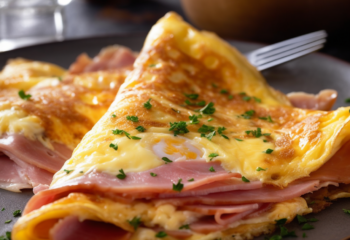 Ham & Gruyere Omelette