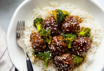 Beef & Broccoli Meatballs