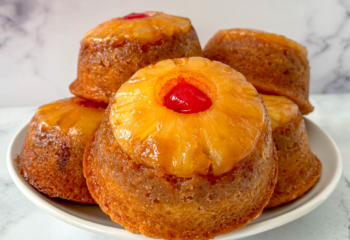 Pineapple Upside Down Protein Muffins