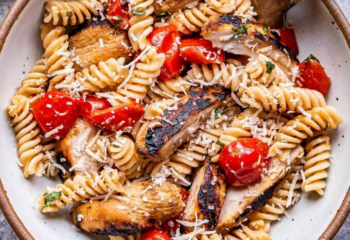 Balsamic Glazed Chicken Pasta