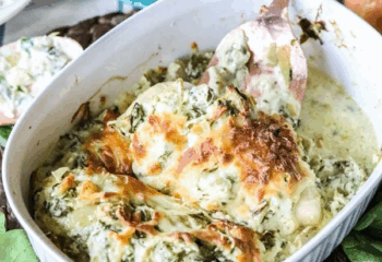 Cheesy Spinach Chicken