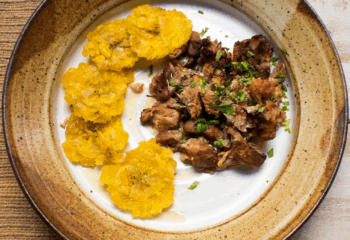 Mojo Roasted Pork & Tostones