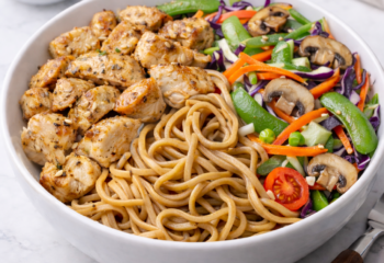 Chicken Lo Mein Bowl