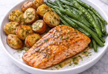 Honey Dijon Salmon Plate