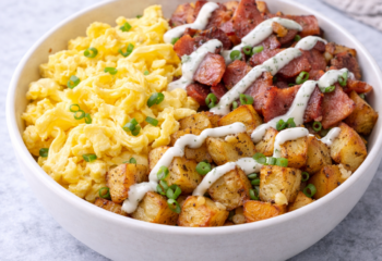 Turkey Bacon Ranch Breakfast Bowl Turkey Bacon Ranch Breakfast Bowl