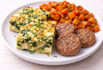 Spinach & Feta Egg Bake Spinach & Feta Egg Bake