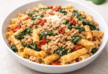 Creamy Tuscan Turkey Pasta Creamy Tuscan Turkey Pasta