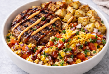 Loaded Turkey Burger Bowl Loaded Turkey Burger Bowl