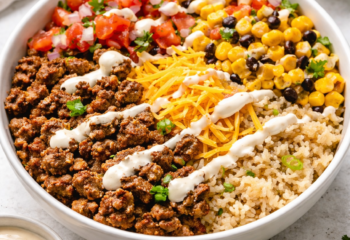 Loaded Nacho Beef Bowl