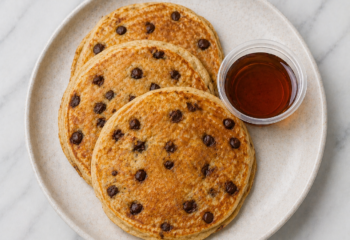 Chocolate Chip Protein Pancakes