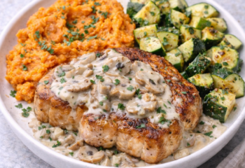 Creamy Mushroom Pork Chop Creamy Mushroom Pork Chop