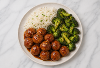 Honey Garlic Turkey Meatballs